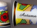 England - 2012 - Fall - Porcelain - Station of the Year, Fall, English Porcelain - Pintado a mano sobre dedal de cerámica sin esmaltar. - 0